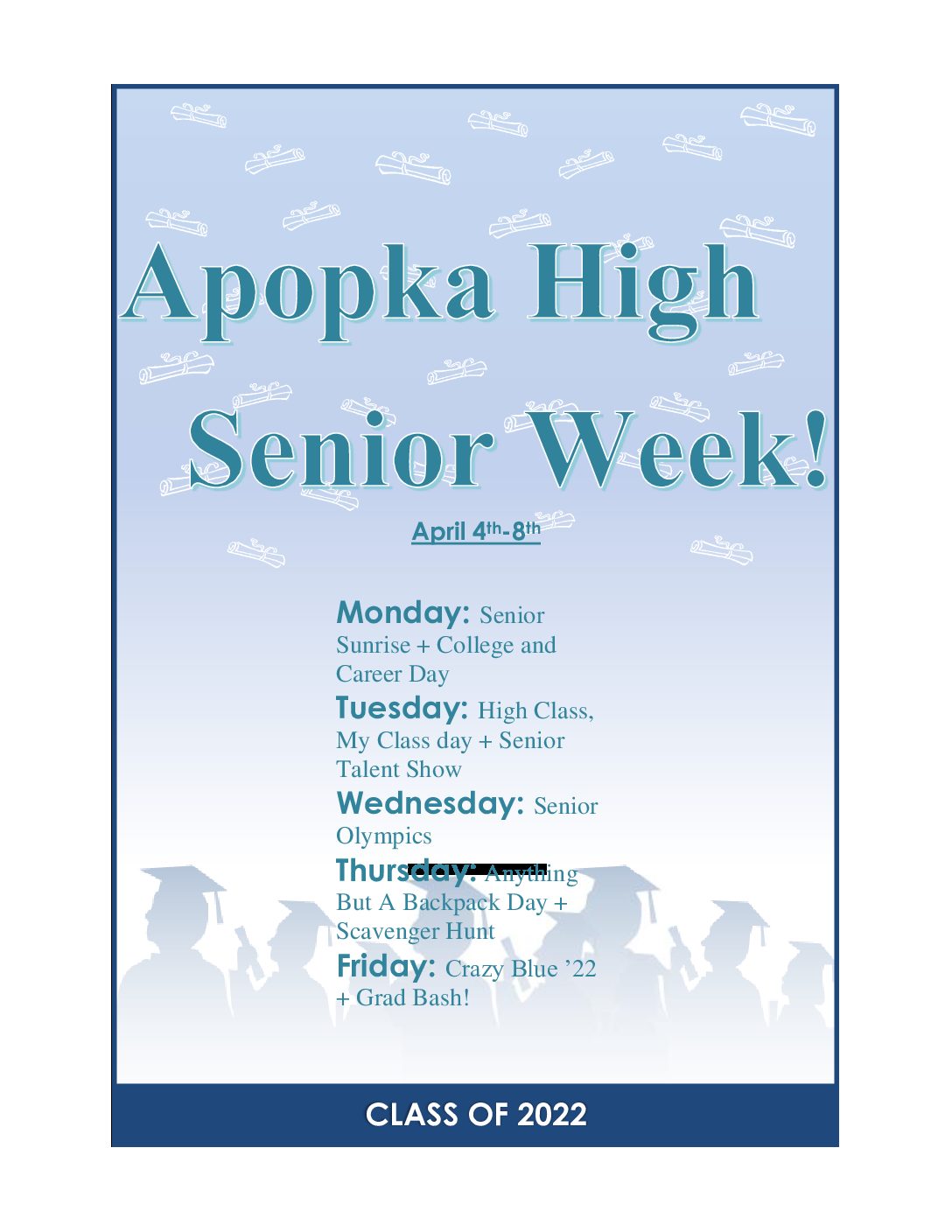 Apopka High Senior Week