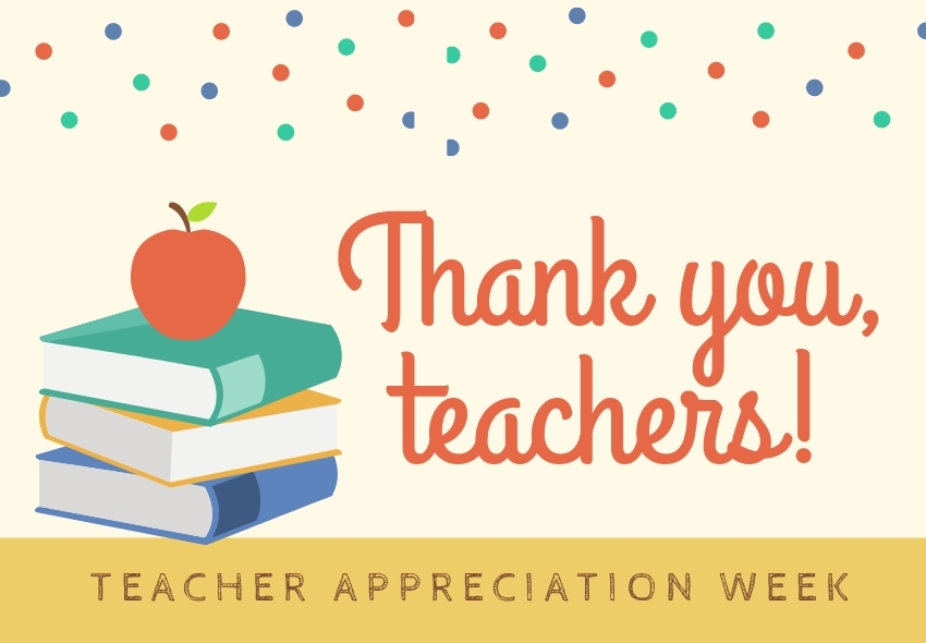 Dear Teachers, Thank You!