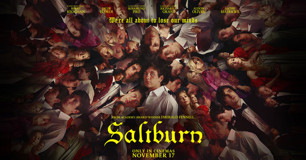 Saltburn%2C+an+Amazon%2FMGM+Studios+release%2C+has+been+rated+R+by+the+Motion+Picture+Association+%E2%80%9Cfor+strong+sexual+content%2C+graphic+nudity%2C+language+throughout%2C+some+disturbing+violent+content%2C+and+drug+use.%E2%80%9D+Running+time%3A+127+minutes.+Four+out+of+five+stars.%0A